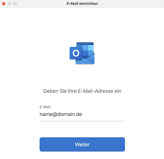 E Mail Konfiguration Outlook fuer Mac klassisch 03 de