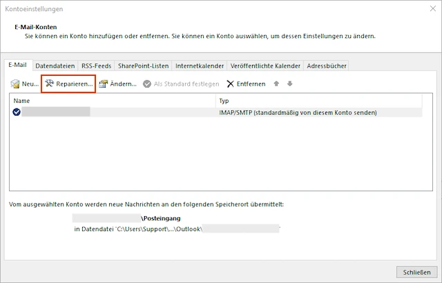 OutlookReparieren 01 de