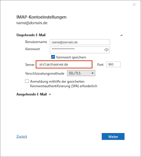 OutlookReparieren 03 de srv